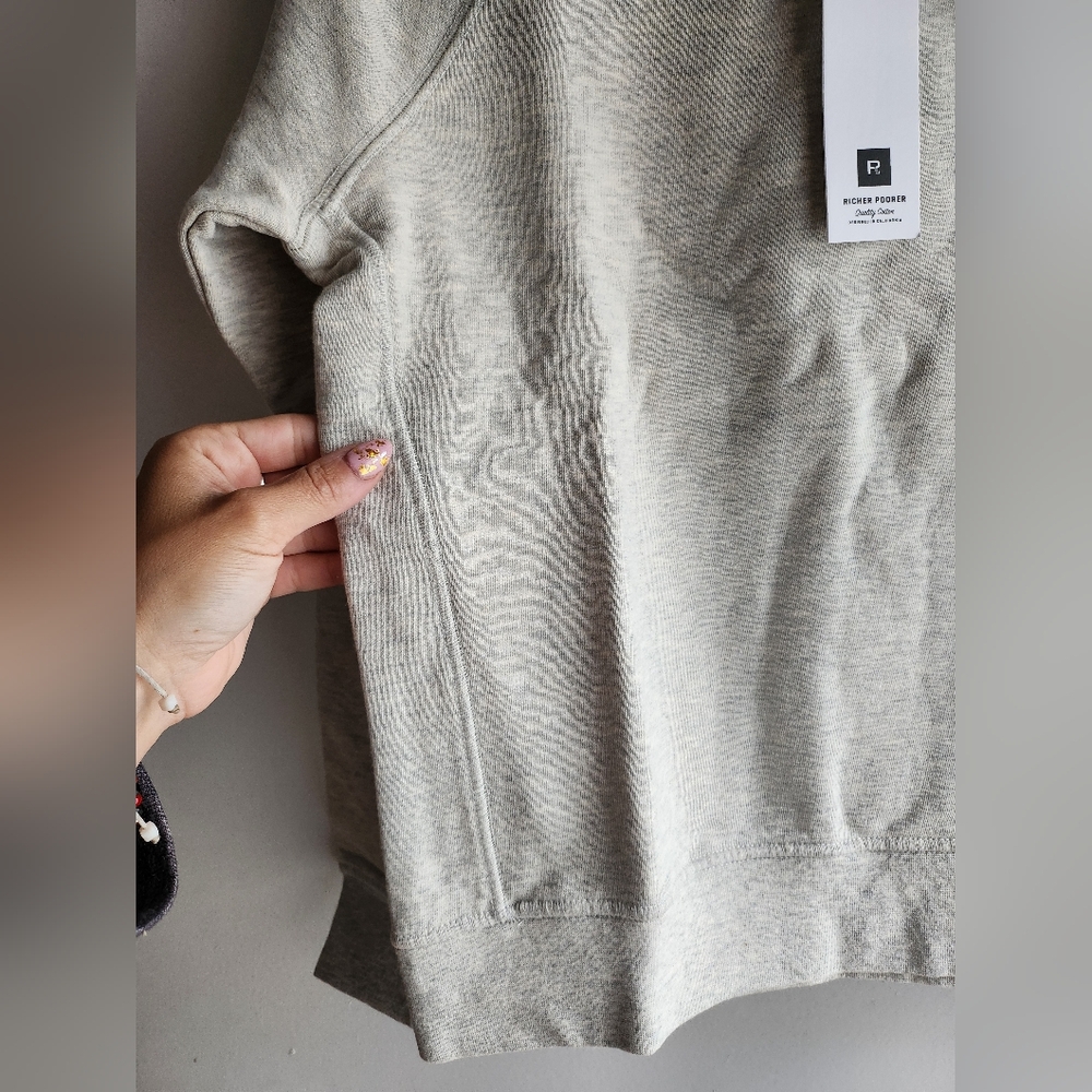 Richer Poorer Gray Sweatshirt - Picture 6 of 10